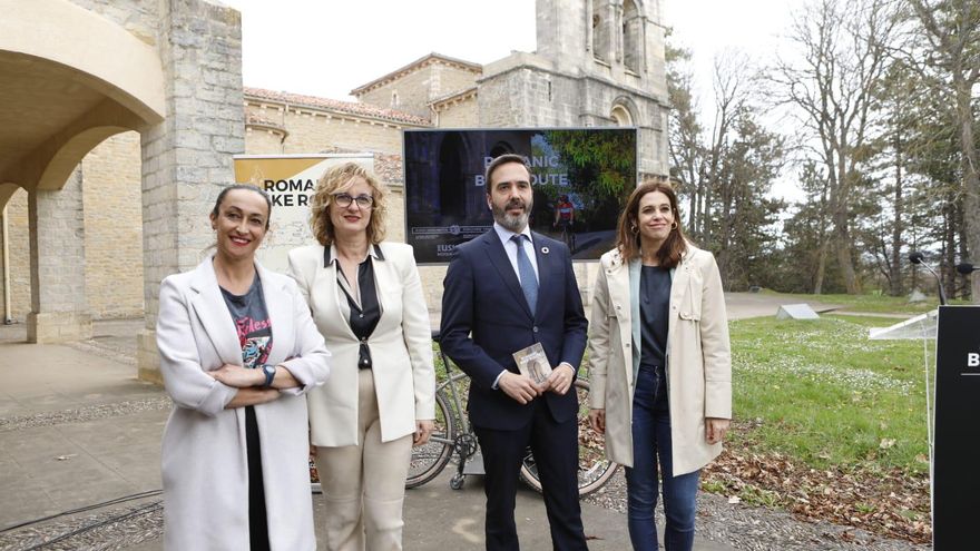 Una nueva ruta cicloturista permitirá conocer 240 templos románicos de Álava