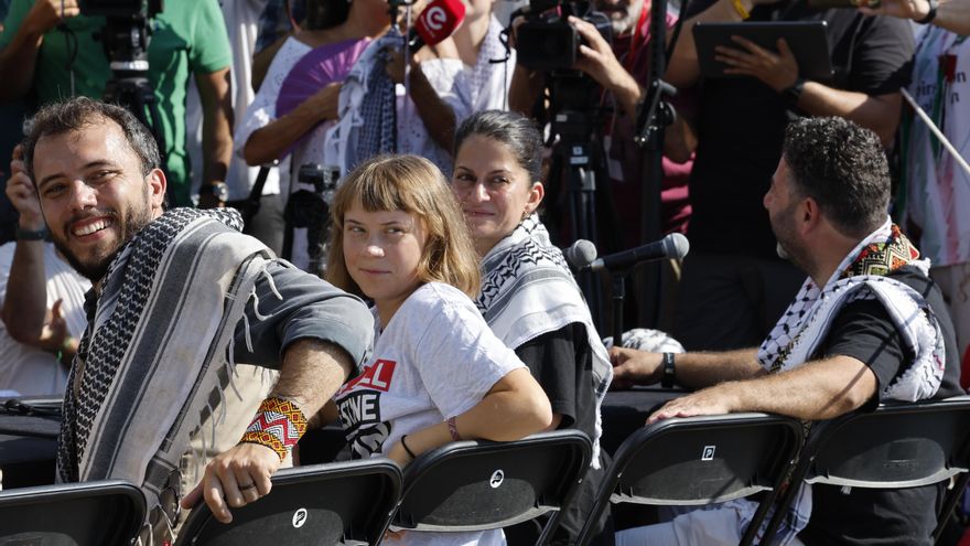 Ada Colau, Greta Thunberg o Thiago Ávila: quiénes van en la flotilla hacia Gaza