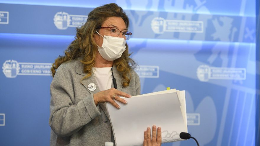 La consejera de Salud, Gotzone Sagardui