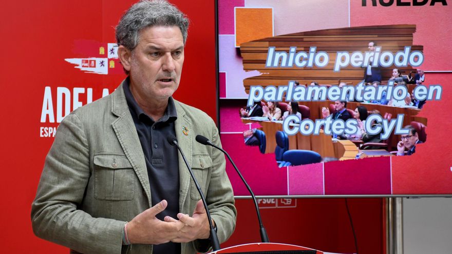 El PSOE de Castilla y León lamenta la "falta de ética" y la "ineficacia política" de PP y Vox en la Junta