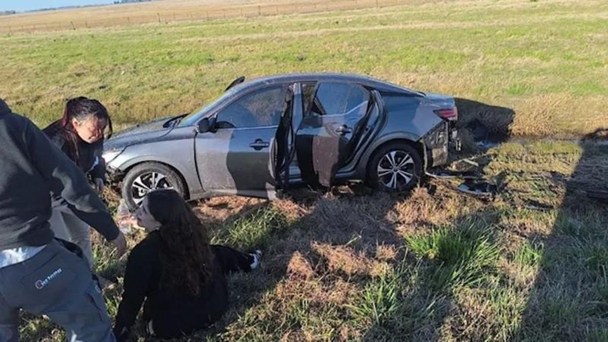 La diputada Rocío Bonacci sufrió un accidente en la autopista Rosario-Buenos Aires.