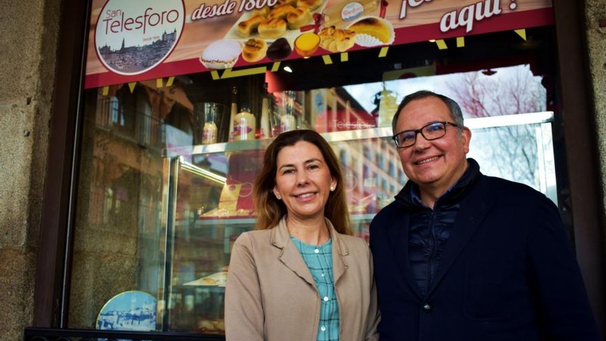 Patrícia Junquera y Juan Manuel Albelda, gestores de San Telesforo
