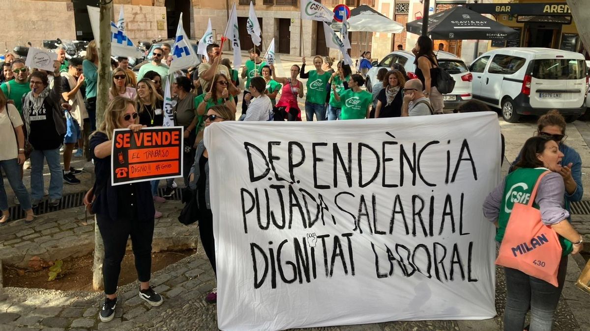 Els treballadors de la Fundació per a la Dependència desconvocan la seva vaga després de pactar amb el Govern la seva millora salarial