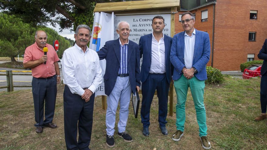 Marina de Cudeyo dedica un parque en Rubayo al doctor Panero