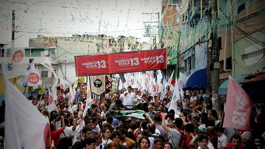 Haddad y el PT buscan su remontada en la Calle de las Lágrimas