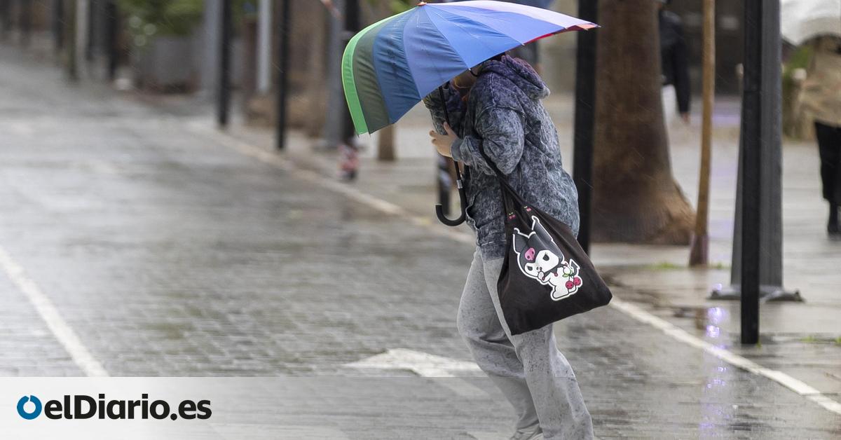 La borrasca Claudia también se notará este viernes con más lluvias y viento