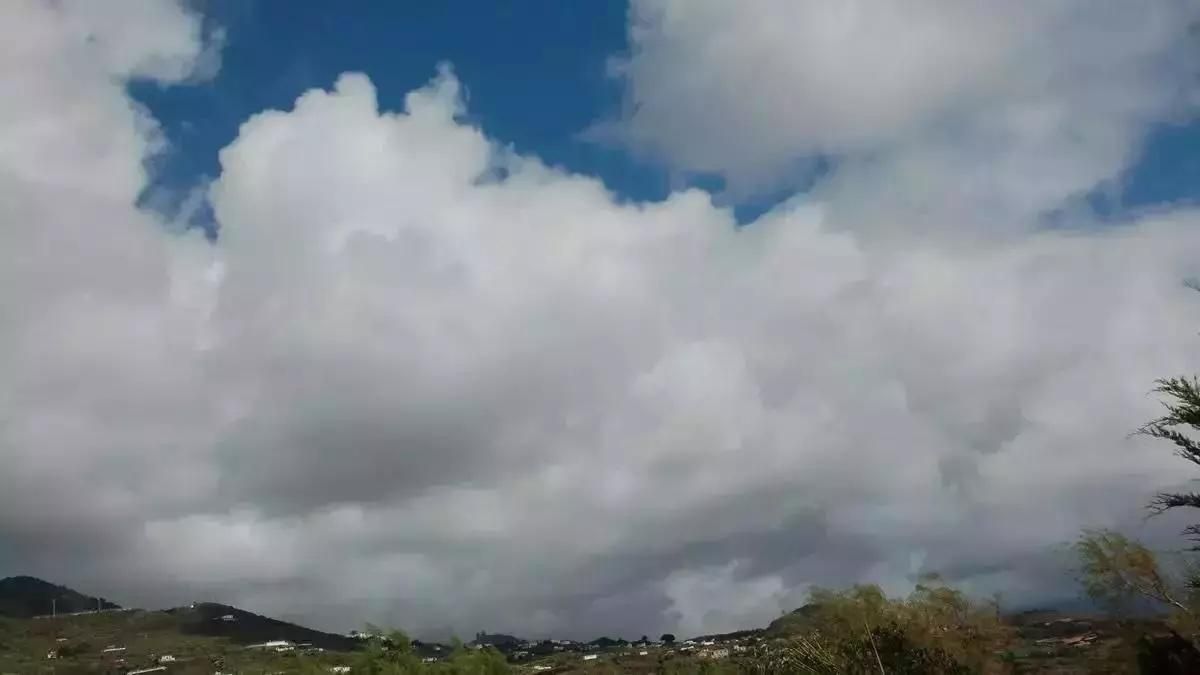 Nuboso  este domingo en el norte y este  de La Palma