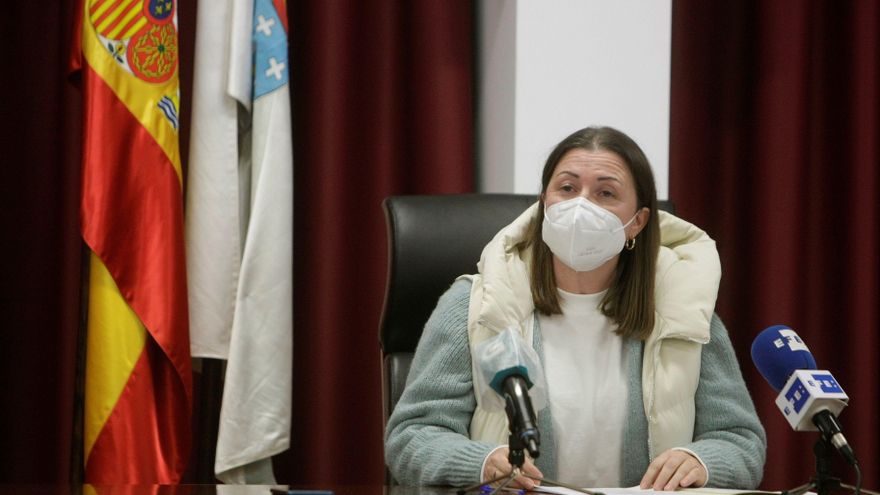 La alcaldesa del concello coruñés de Boimorto, María Jesús Novo. EFE/Cabalar