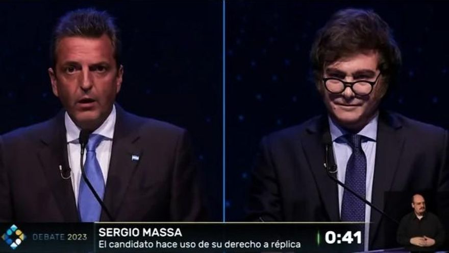 Debate a lo "lejano oeste": a micrófono abierto, cronometrado y sin pausa