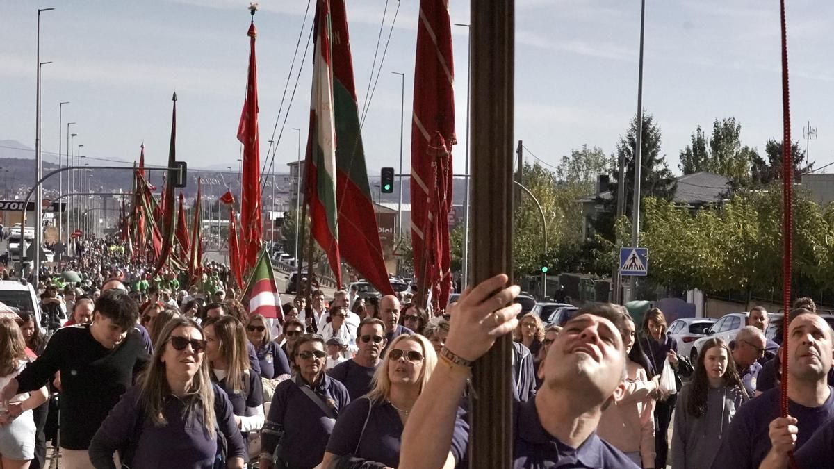 Pendones, carros y ‘perdones’: La Virgen del Camino celebra este lunes la tradicional Romería de San Froilán