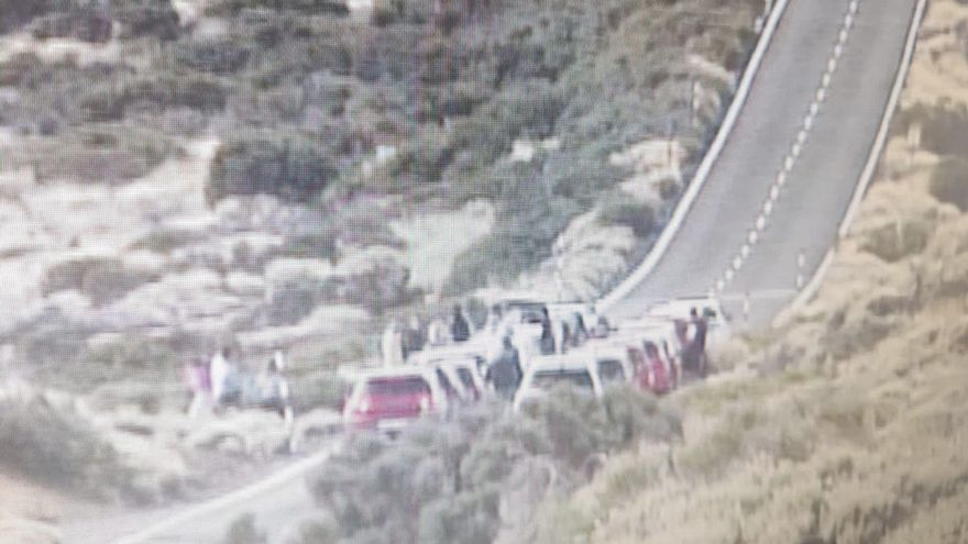 El Observatorio de Izaña denuncia carreras ilegales de coches en el Parque Nacional del Teide