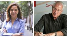 Los precandidatos que han anunciado su intención de concurrir a las primarias en Madrid: Juan Lobato, Sara Hernández, Enrique del Olmo y José Manuel Franco.
