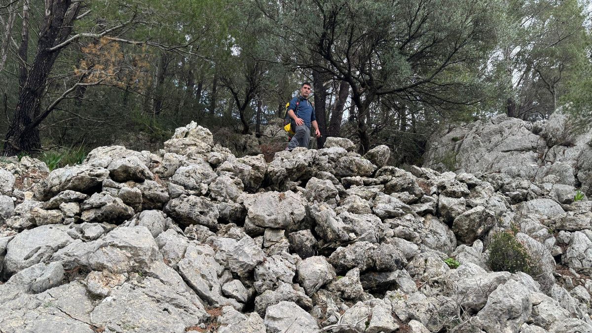 El arqueólogo Jaume Deyà, sobre el yacimiento de Almallutx