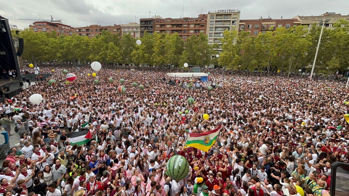 Cohete San Mateo Logroño 2025