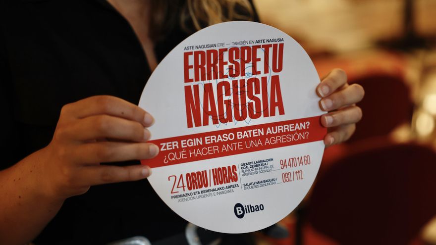 ¿Qué hacer ante una agresión machista o de odio? Bilbao forma a hosteleros, vecinos y comparsas para Aste Nagusia