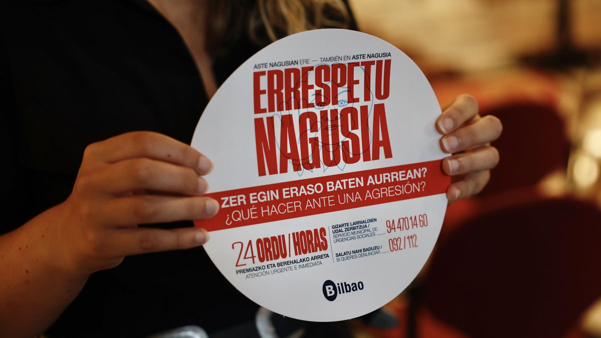 'Errespetu Nagusia', programa del Ayuntamiento de Bilbao contra las agresiones en Aste Nagusia