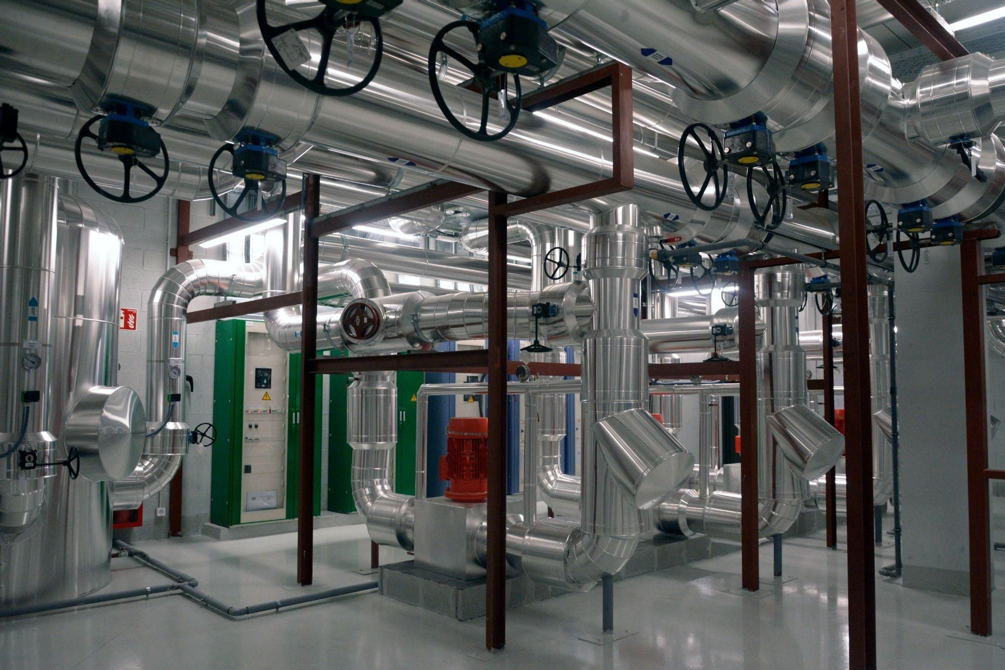 Sistemas de refrigeración del centro de datos de Data4.