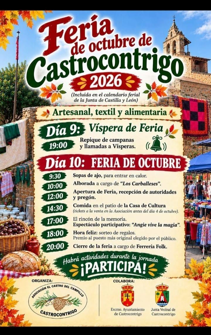 Feria de Octubre de Castrocontrigo.