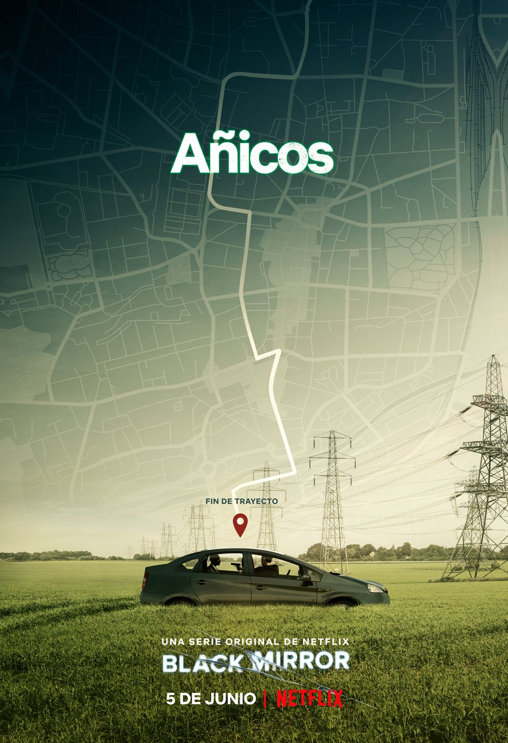 Pósters quinta temporada de 'Black Mirror'