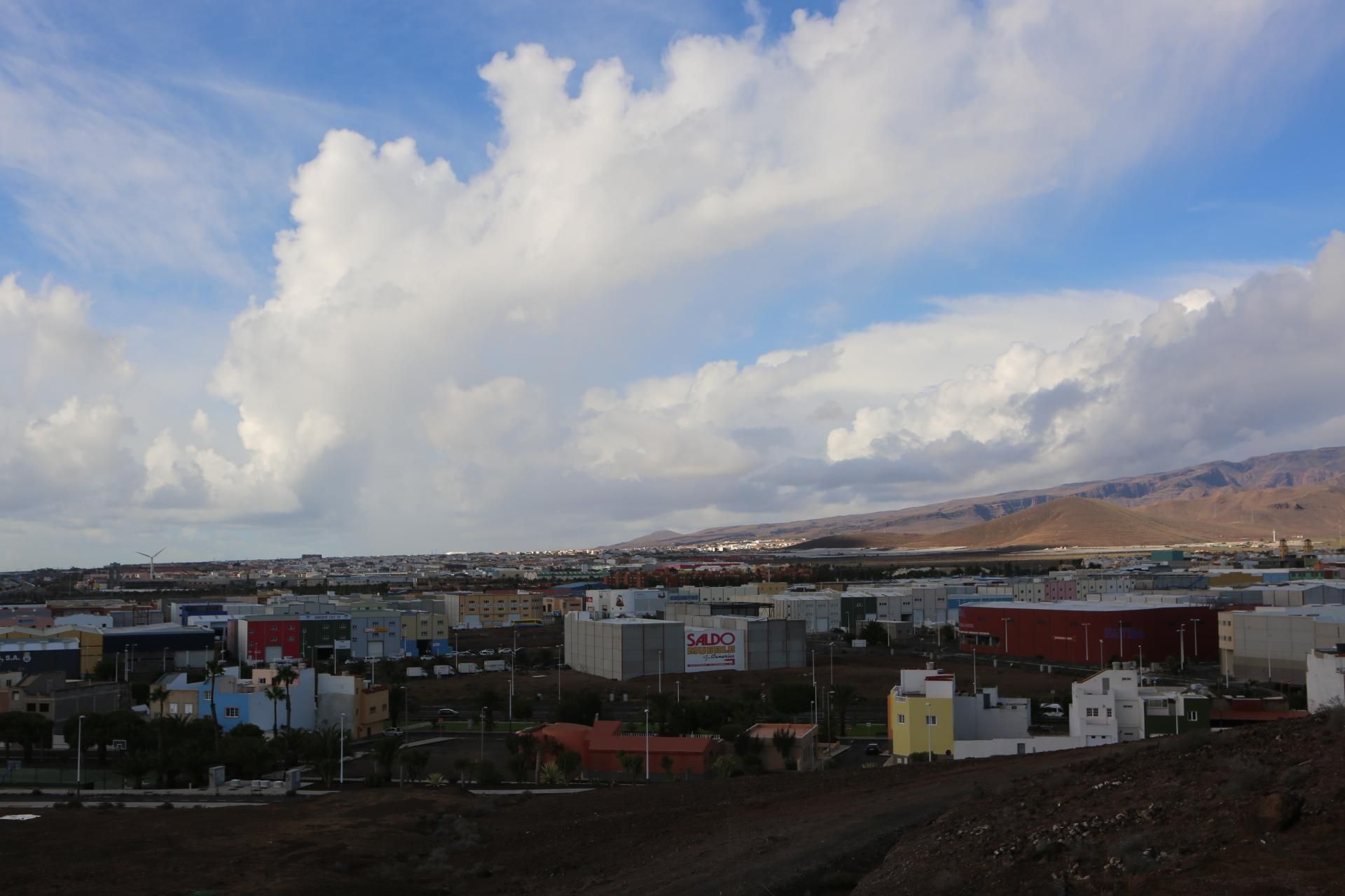 Cielos nubosos en el sureste de Gran Canaria (ALEJANDRO RAMOS)
