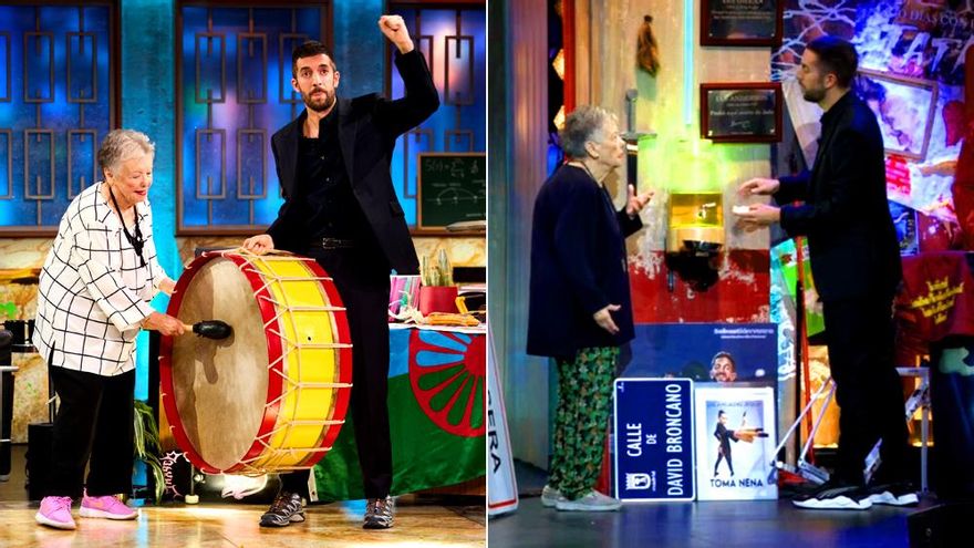 Broncano y María Galiana se duplicaron y "compitieron" contra sí mismos en 'La Revuelta' y 'La Resistencia'