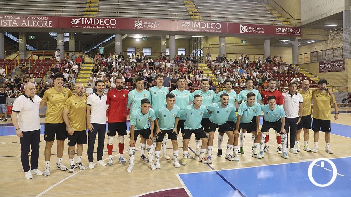 El partido amistoso del Córdoba Patrimonio contra el Jaén FS, en imágenes
