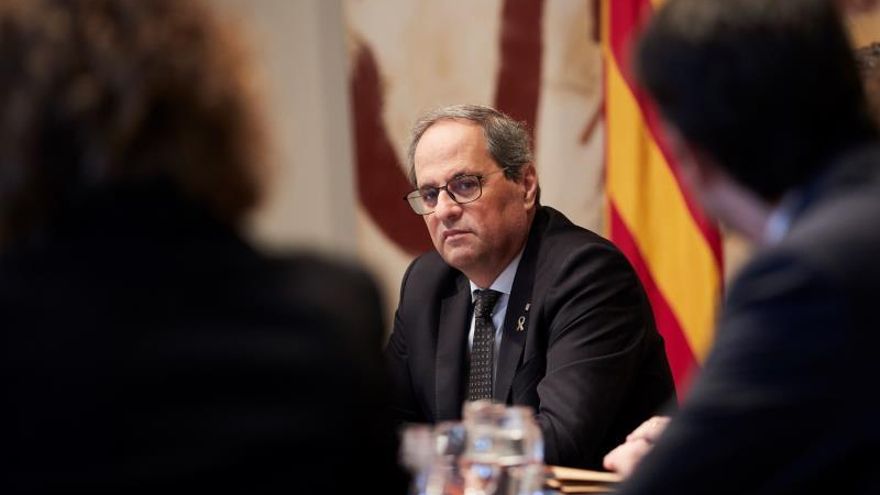 El president de la Generalitat, Quim Torra