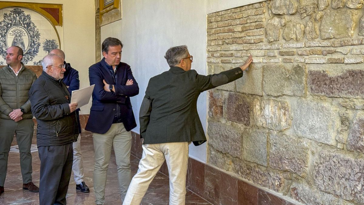 La Diputación hace posible la restauración del claustro del convento franciscano de Lucena