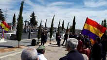 Homenaje a los ejecutados por el franquismo en el cementerio de Espinardo (Murcia)/ Víctor Peñalver