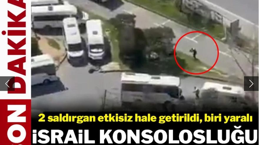 Imágenes del tiroteo en Estambul.