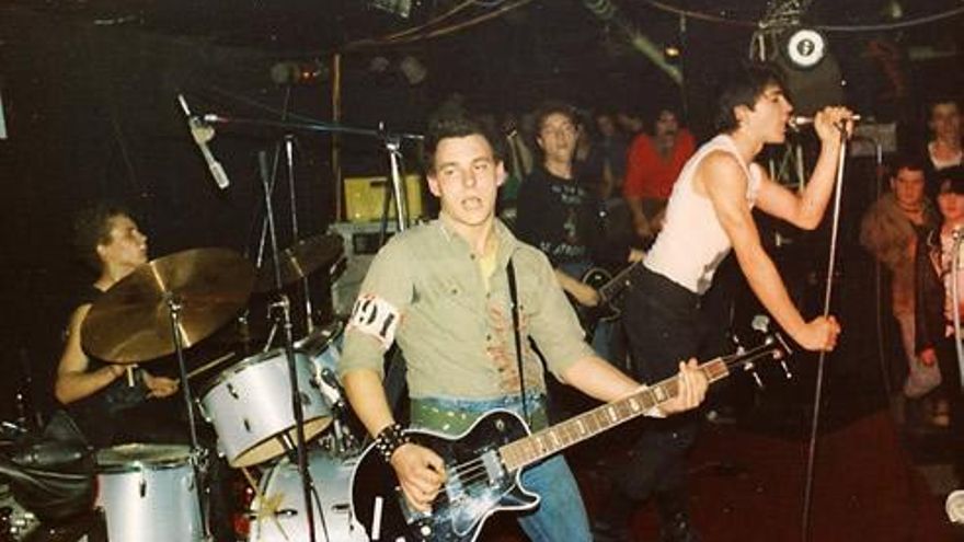 Una imagen del grupo Interterror.