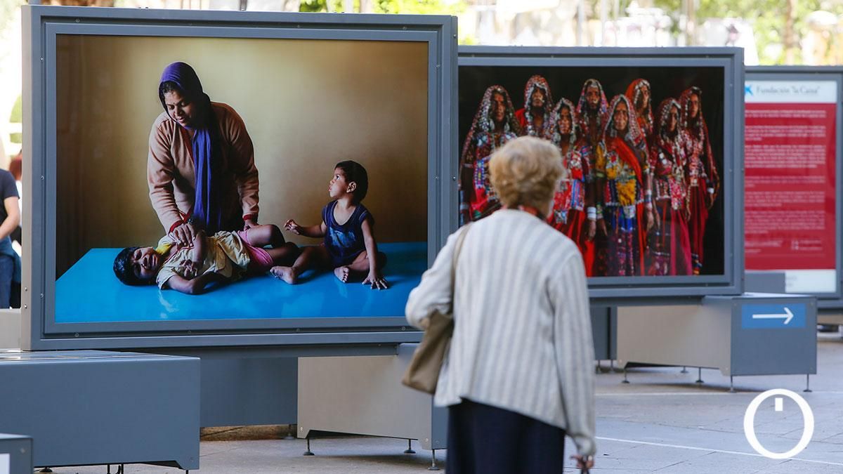 Exposición de Cristina García Rodero en el Bulevar de Gran Capitán
