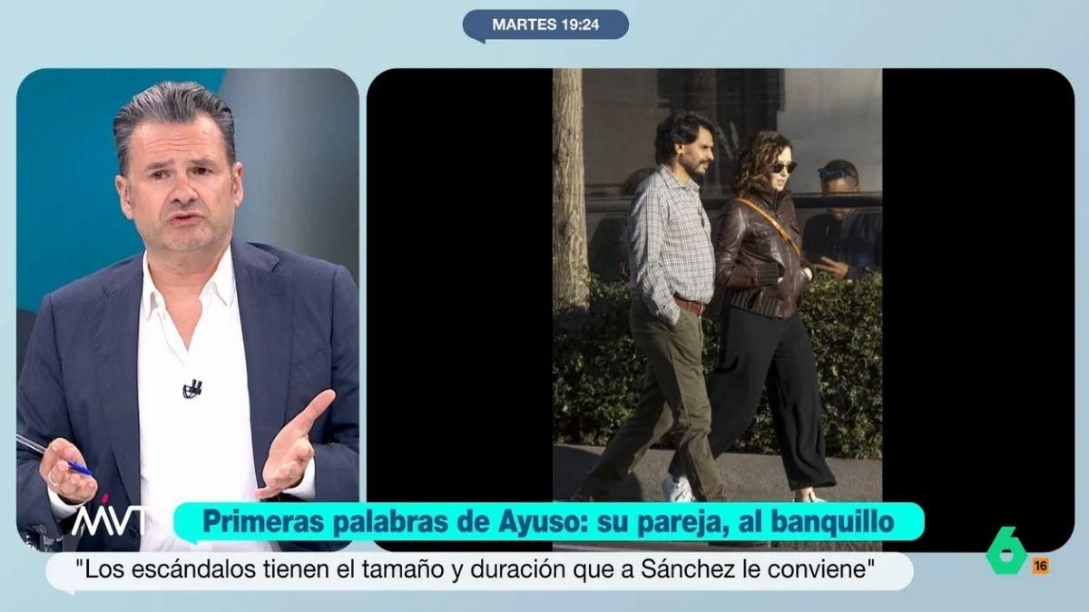 Iñaki López cuestiona la estrategia de Ayuso en el caso González Amador: "¿Os sorprende que se victimice?"