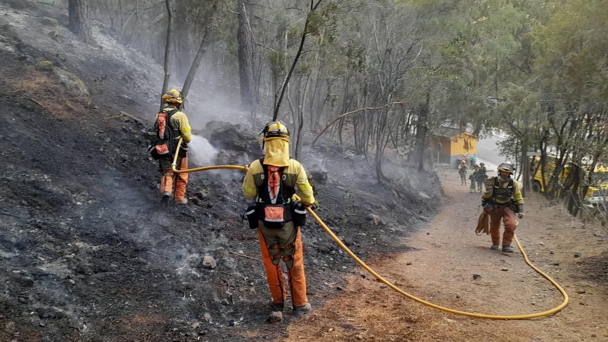 El Gobierno mantiene la alerta por incendios forestales en Gran Canaria y baja a prealerta a cuatro islas