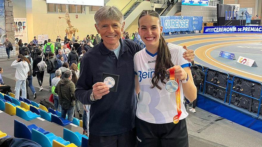 No se cansa: la cordobesa Carmen Avilés, subcampeona de España en atletismo