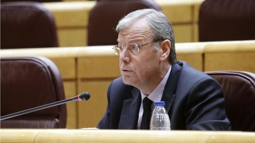 El senador Antonio Silván en la Cámara Alta.