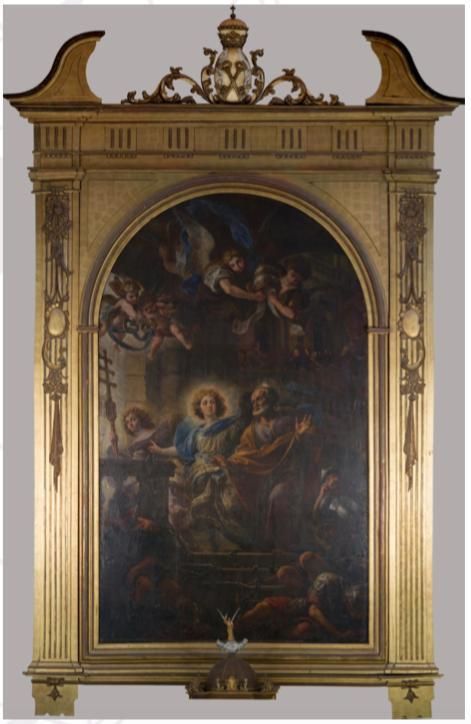 El lienzo del artista barroco madrileño Francisco Rizi