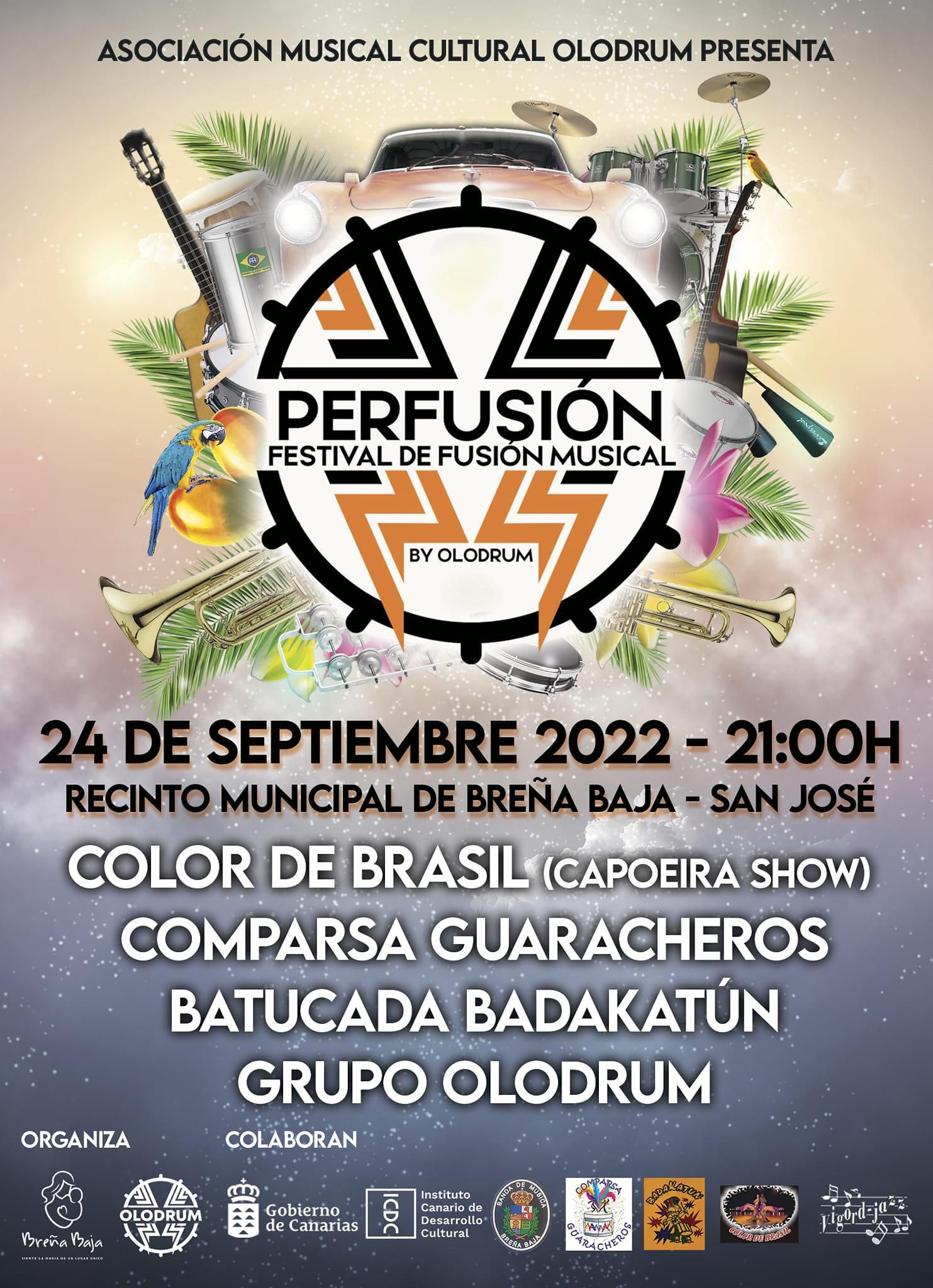 Cartel de Percusión.