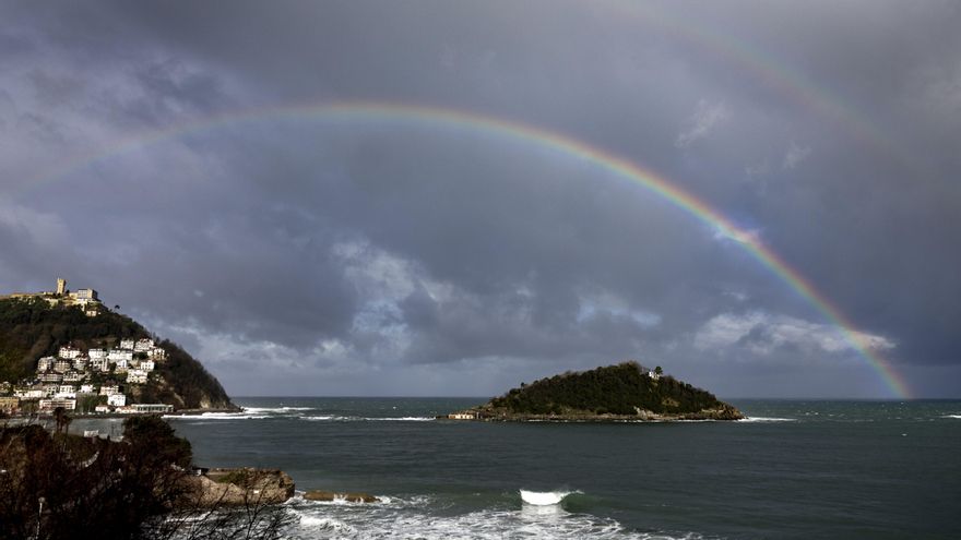 La borrasca Goretti continúa dejando este sábado inestabilidad en el norte peninsular