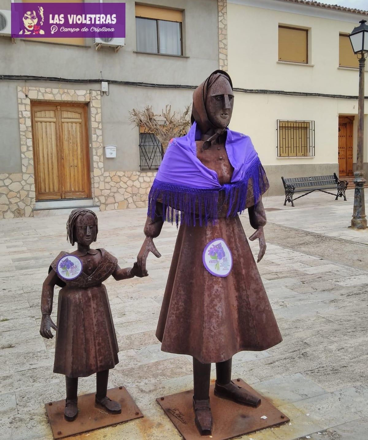 Acción callejera en Campo de Criptana