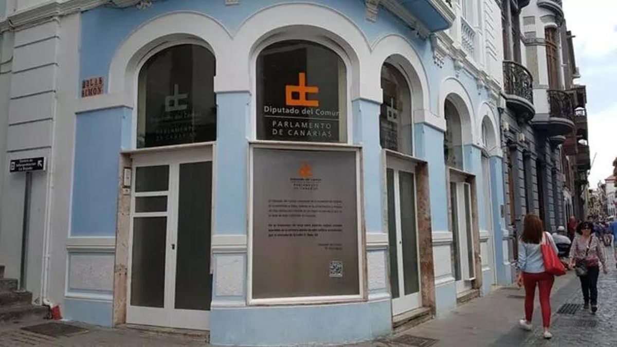 Sede de la Diputación del Común en Santa Cruz de La Palma.