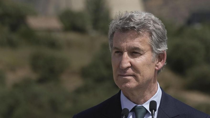 El presidente del PP, Alberto Núñez Feijóo.