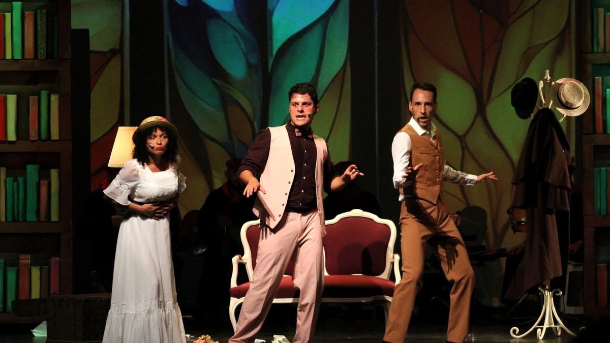 Comediantes de la Cacharra Verde acerca la vida y obra de Unamuno al público infantil en Santa Brígida