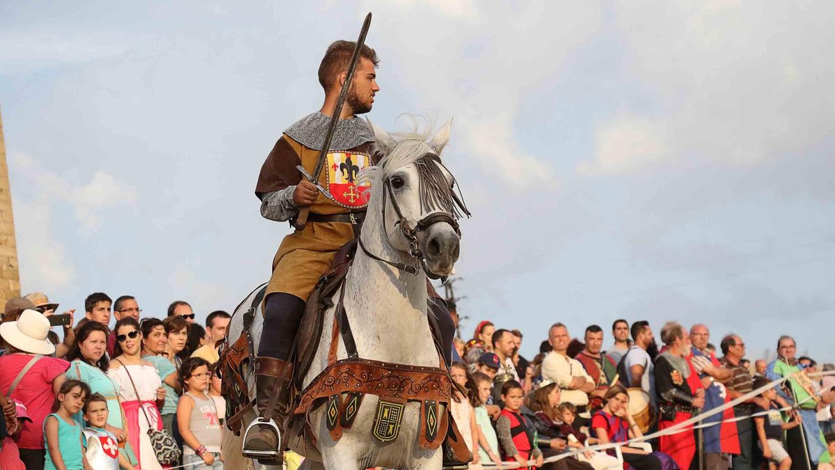 Un momento de las Jornadas Medievales de Sigüenza, en Guadalajara