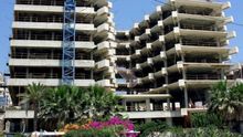 Edificios en construcción en España.