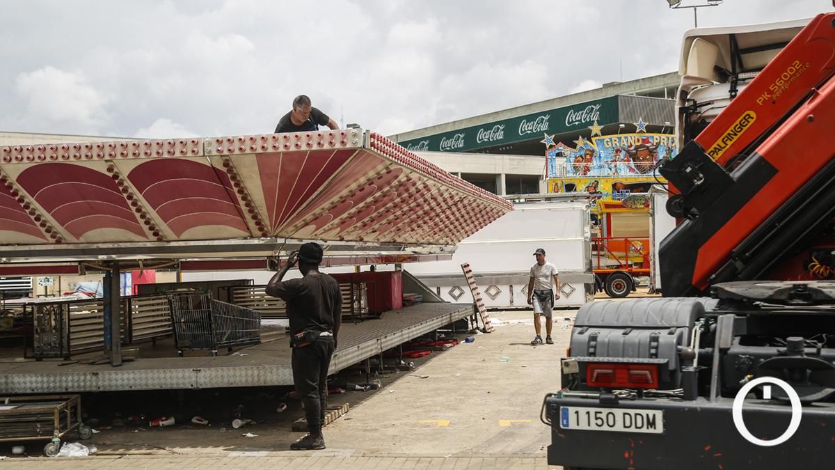 Desmontaje de la Feria