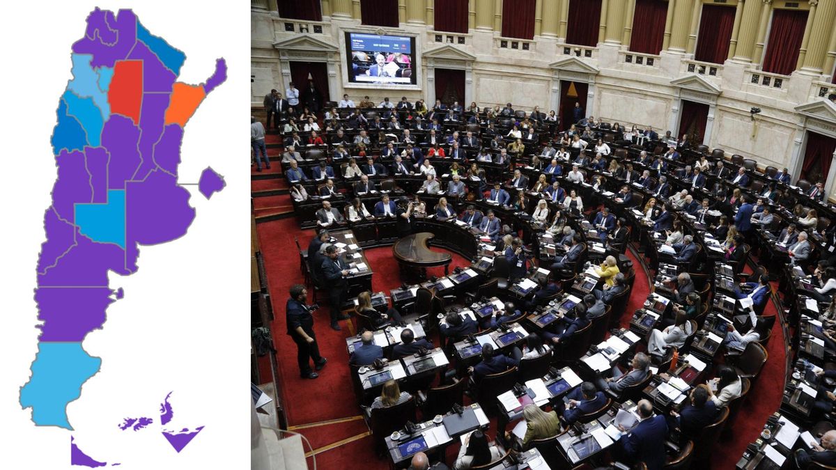 La Cámara de Diputados cambia de configuración.