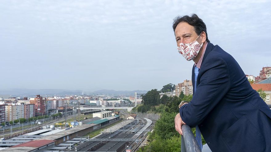 José Luis Gochicoa (PRC), posa antes de la entrevista con elDiario.es.