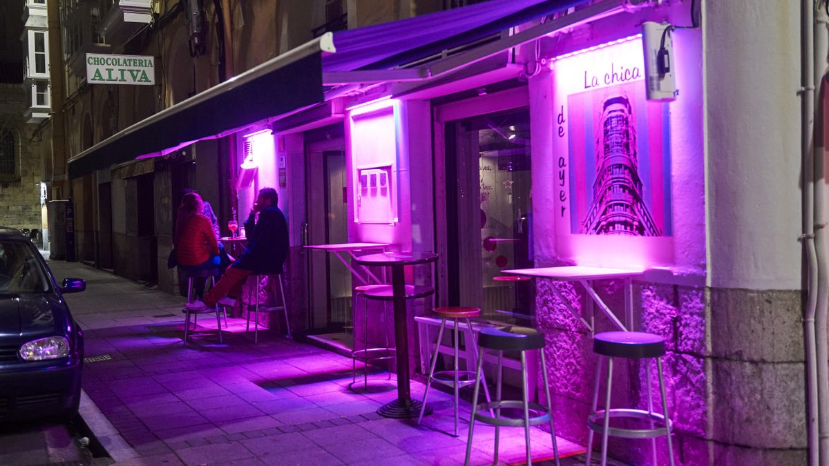Terraza en Santander.