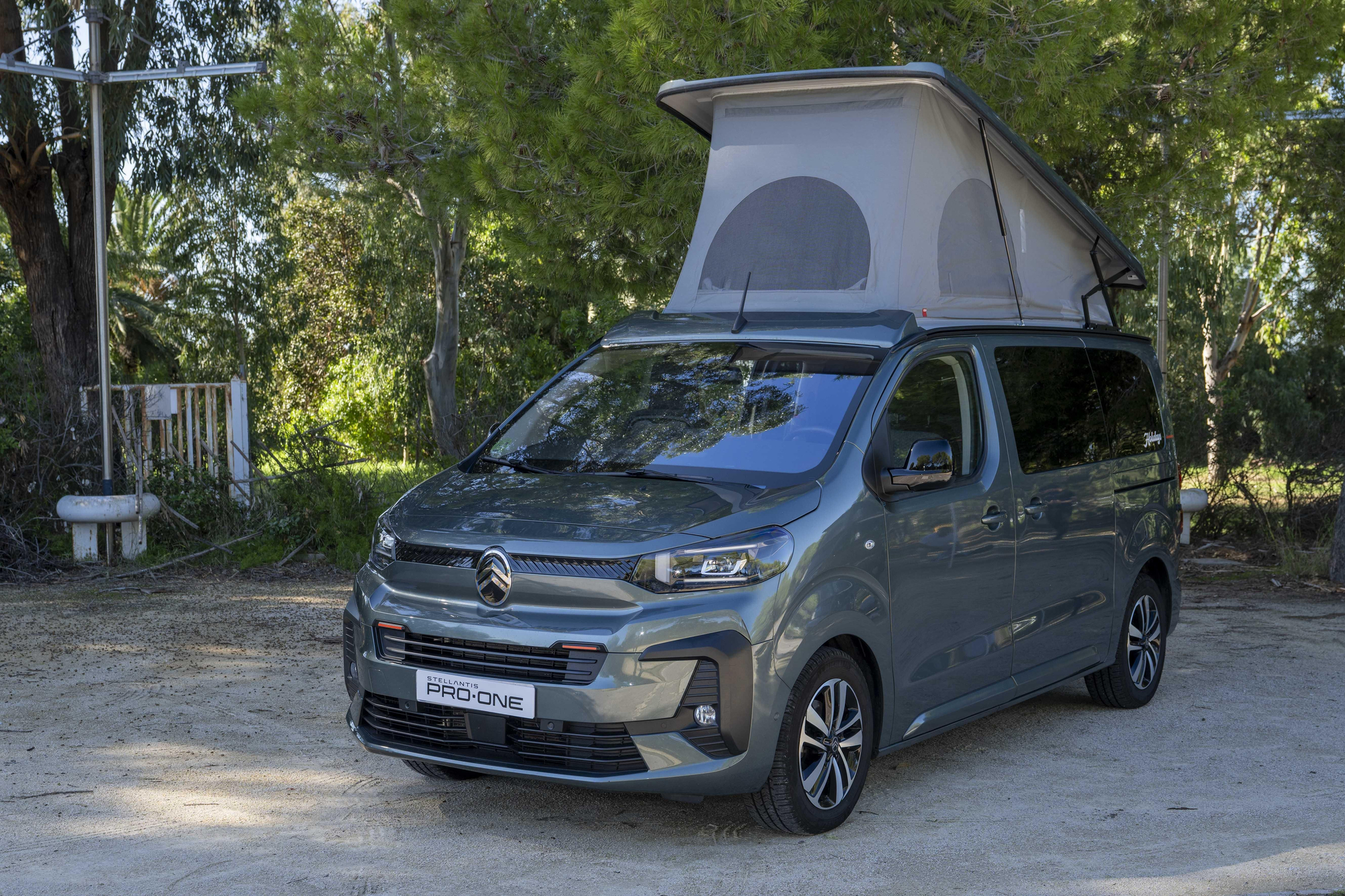La Citroën Holidays en una 'camper' completa producida por la propia Stellantis.